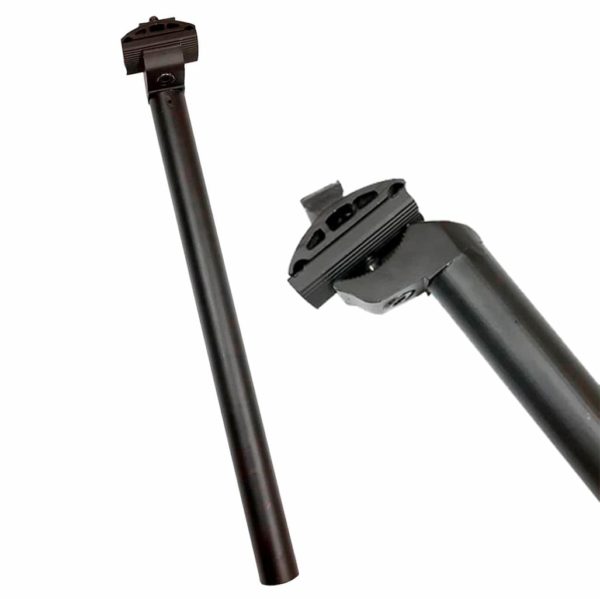Canote De Selim Ksw Com Carrinho 27.2x350mm Preto Standard